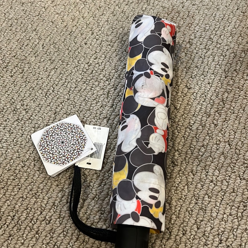 Mickey Mouse umbrella. Great condition. Never been used